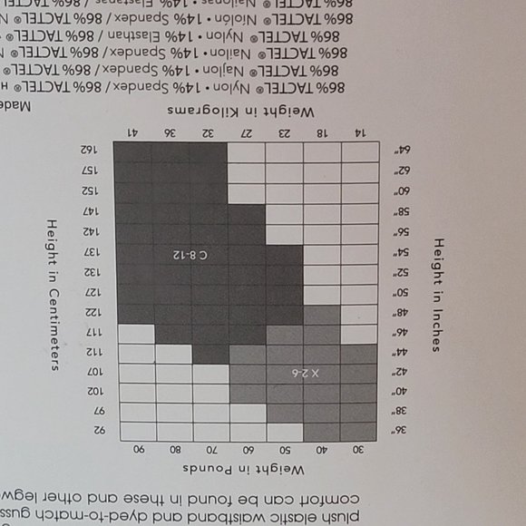 Capezio Footed Tights 1915 C BPK Size 8 12 Pink Sealed Package Unused - Picture 6 of 8